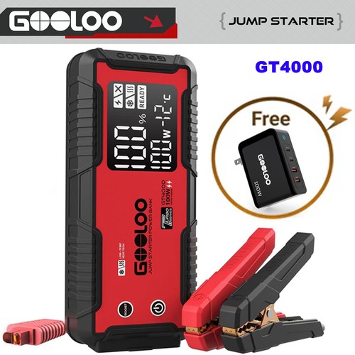 Gooloo 4000a jump starter - 4000a,